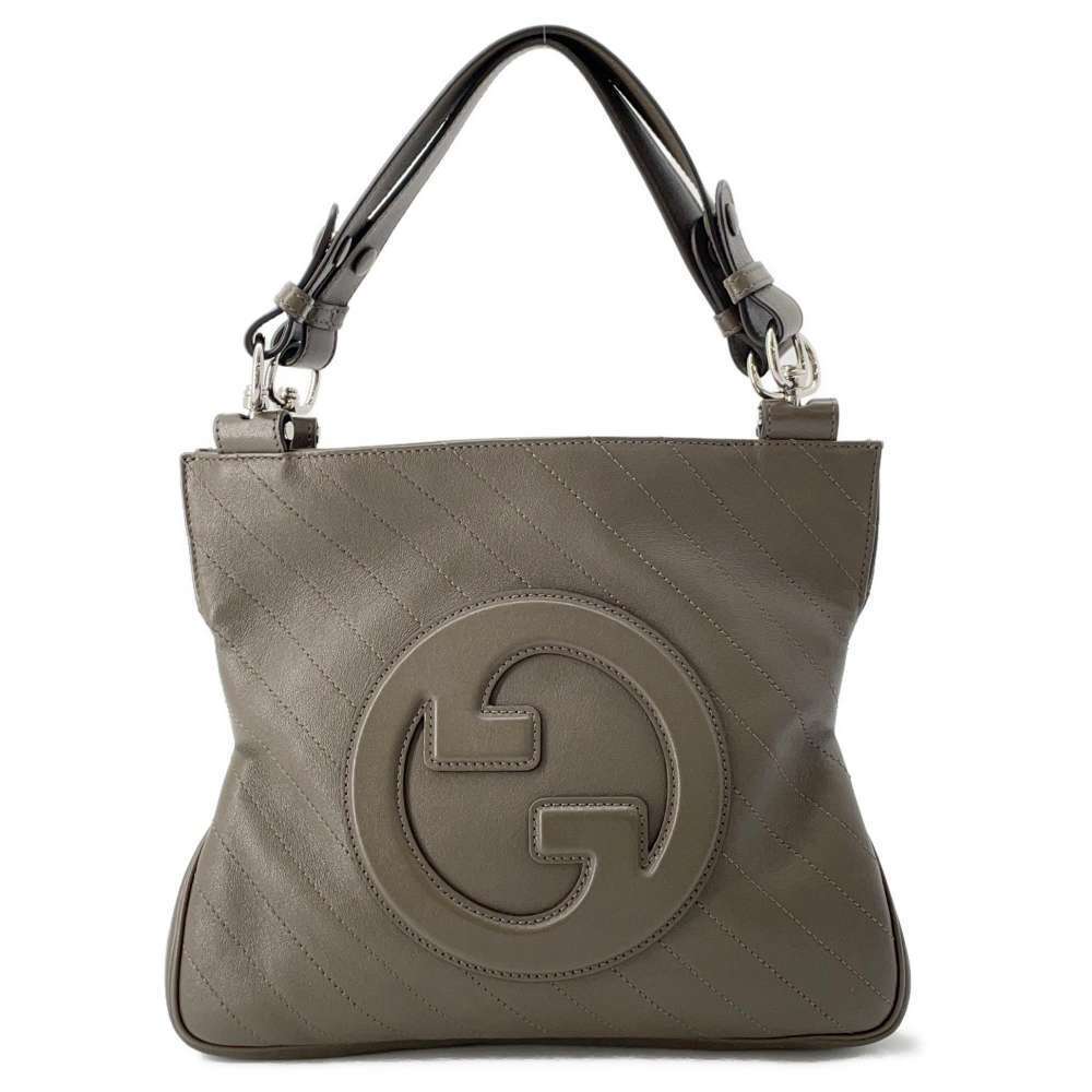 Gucci Blondie Leather Tote Bag Chain Shoulder